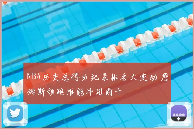 NBA历史总得分纪录排名大变动 詹姆斯领跑谁能冲进前十